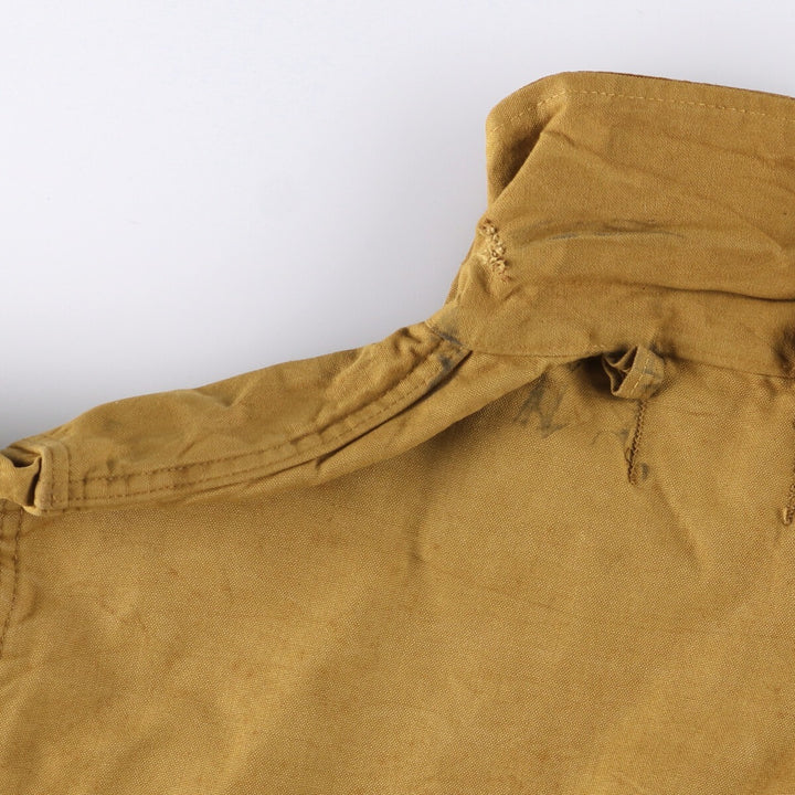 80'S SAFTBAK Hunting Jacket, Men's Size L, Vintage unclear Beige type Vintage Second Hand