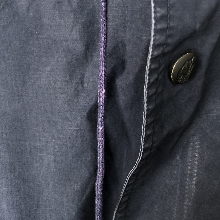 90'S Nautica sailing jacket, men's XL size, vintage cotton navy blue type Vintage Second Hand