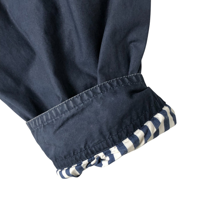 90'S Nautica sailing jacket, men's XL size, vintage cotton navy blue type Vintage Second Hand
