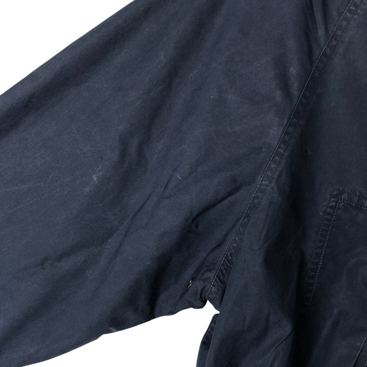 90'S Nautica sailing jacket, men's XL size, vintage cotton navy blue type Vintage Second Hand