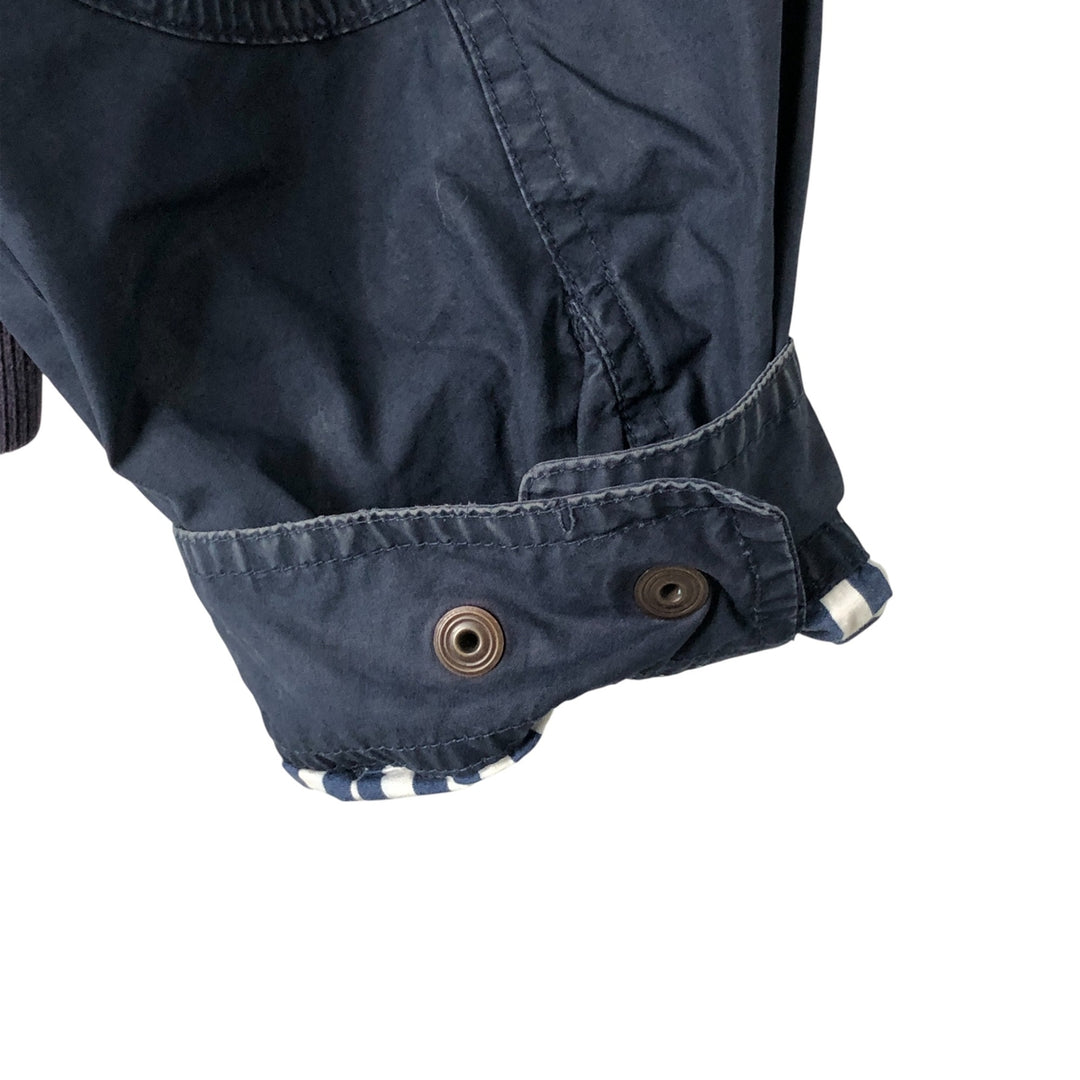 90'S Nautica sailing jacket, men's XL size, vintage cotton navy blue type Vintage Second Hand