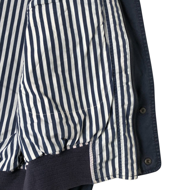 90'S Nautica sailing jacket, men's XL size, vintage cotton navy blue type Vintage Second Hand