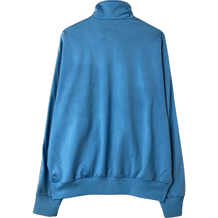 00'S adidas Originals Jersey Track Jacket Men's XL polyester Blue type light blue Vintage Second Hand