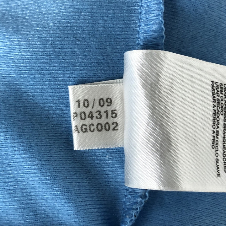 00'S adidas Originals Jersey Track Jacket Men's XL polyester Blue type light blue Vintage Second Hand