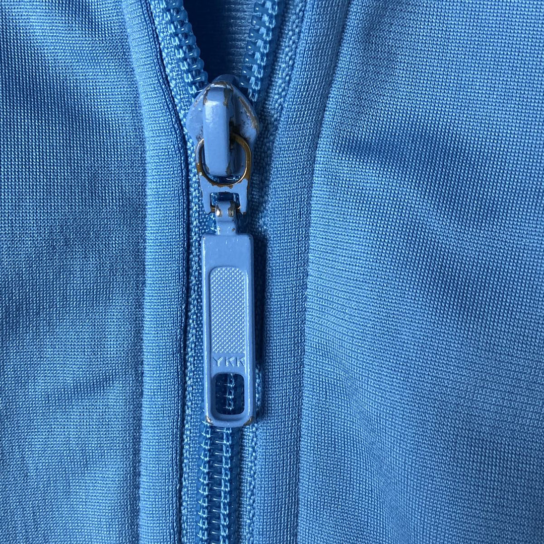 00'S adidas Originals Jersey Track Jacket Men's XL polyester Blue type light blue Vintage Second Hand