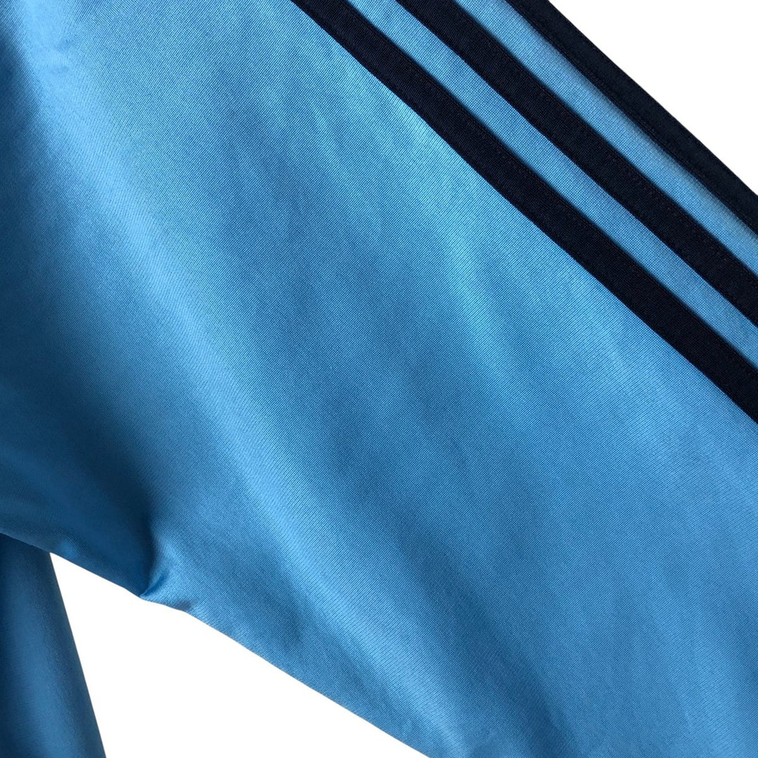 00'S adidas Originals Jersey Track Jacket Men's XL polyester Blue type light blue Vintage Second Hand