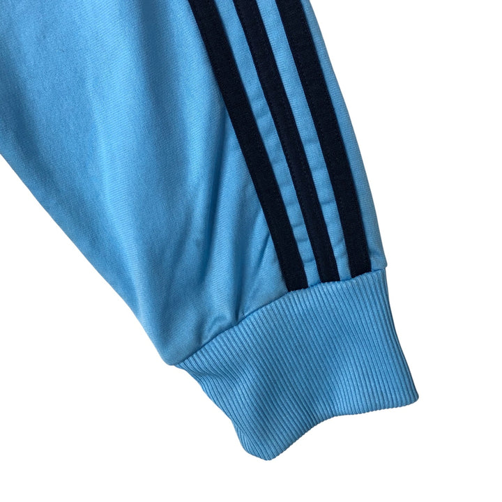 00'S adidas Originals Jersey Track Jacket Men's XL polyester Blue type light blue Vintage Second Hand