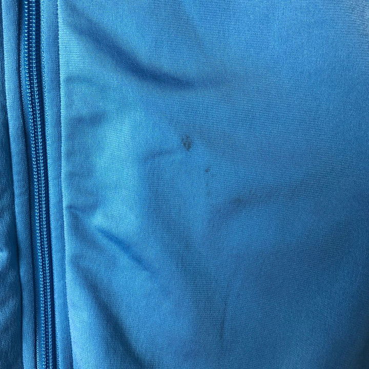 00'S adidas Originals Jersey Track Jacket Men's XL polyester Blue type light blue Vintage Second Hand