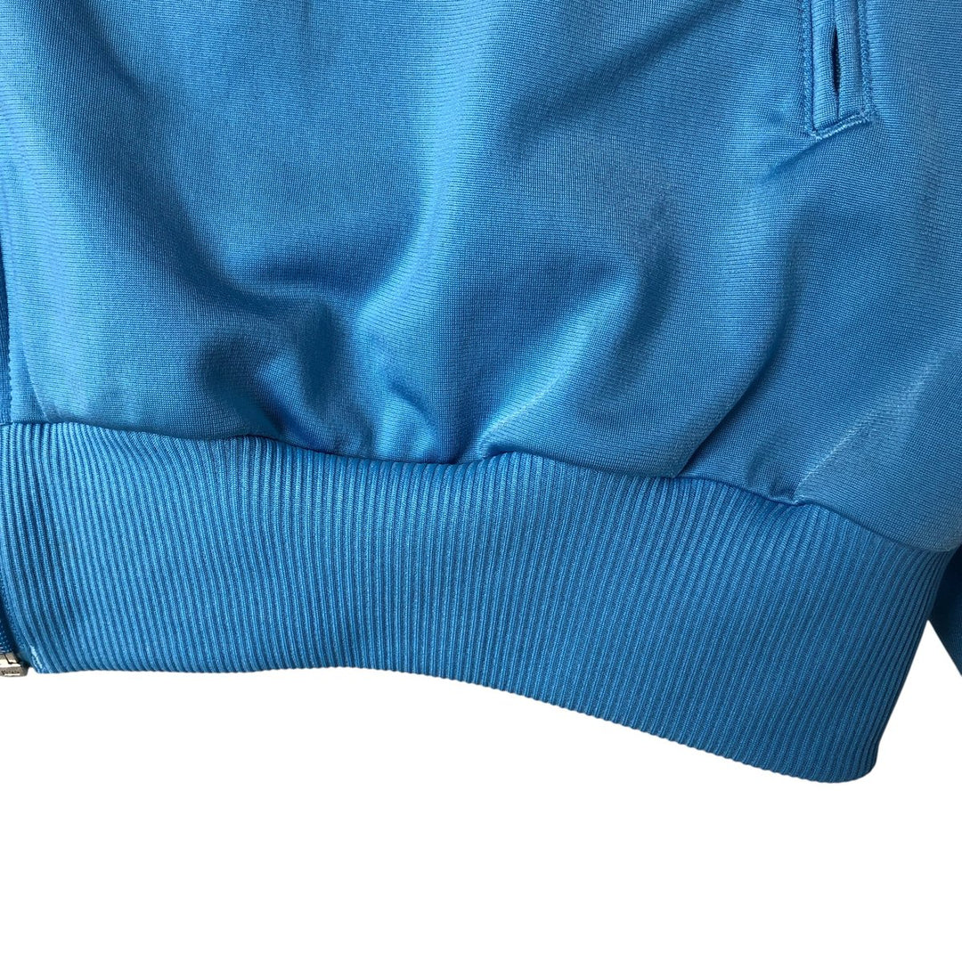 00'S adidas Originals Jersey Track Jacket Men's XL polyester Blue type light blue Vintage Second Hand