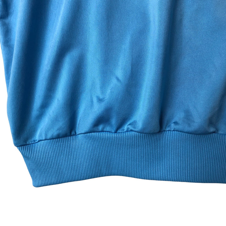 00'S adidas Originals Jersey Track Jacket Men's XL polyester Blue type light blue Vintage Second Hand