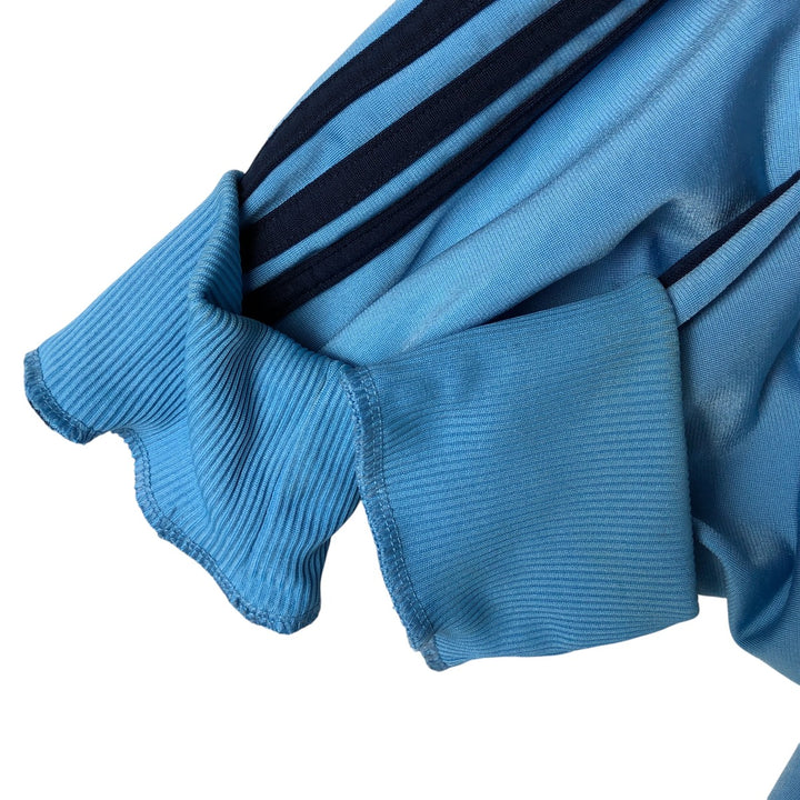 00'S adidas Originals Jersey Track Jacket Men's XL polyester Blue type light blue Vintage Second Hand