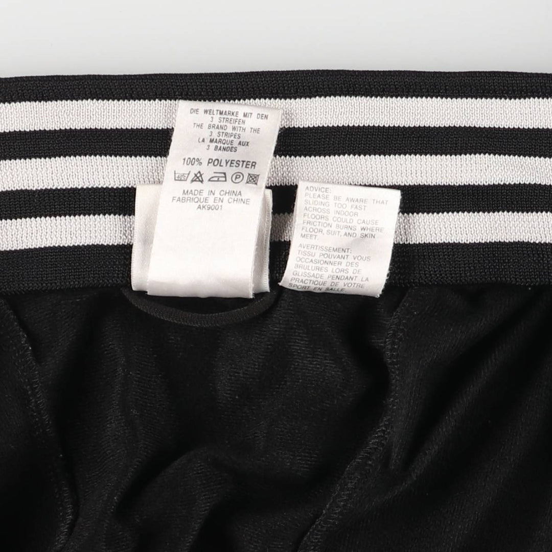 90'S Adidas Jersey Track Jacket Men's M Vintage polyester Green type dark green Vintage Second Hand