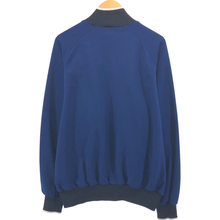 90'S Nike Jersey Track Jacket Men's L Size Vintage polyester navy blue type Vintage Second Hand