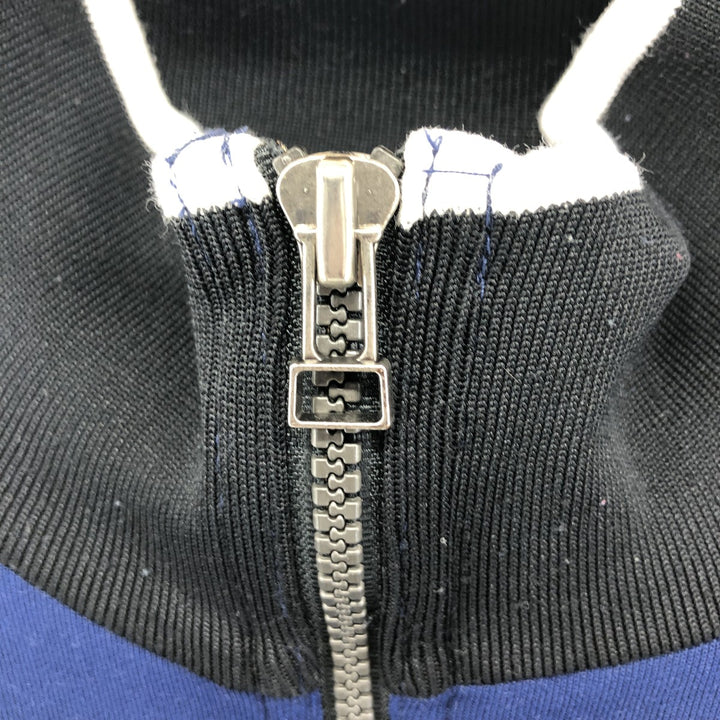 90'S Nike Jersey Track Jacket Men's L Size Vintage polyester navy blue type Vintage Second Hand