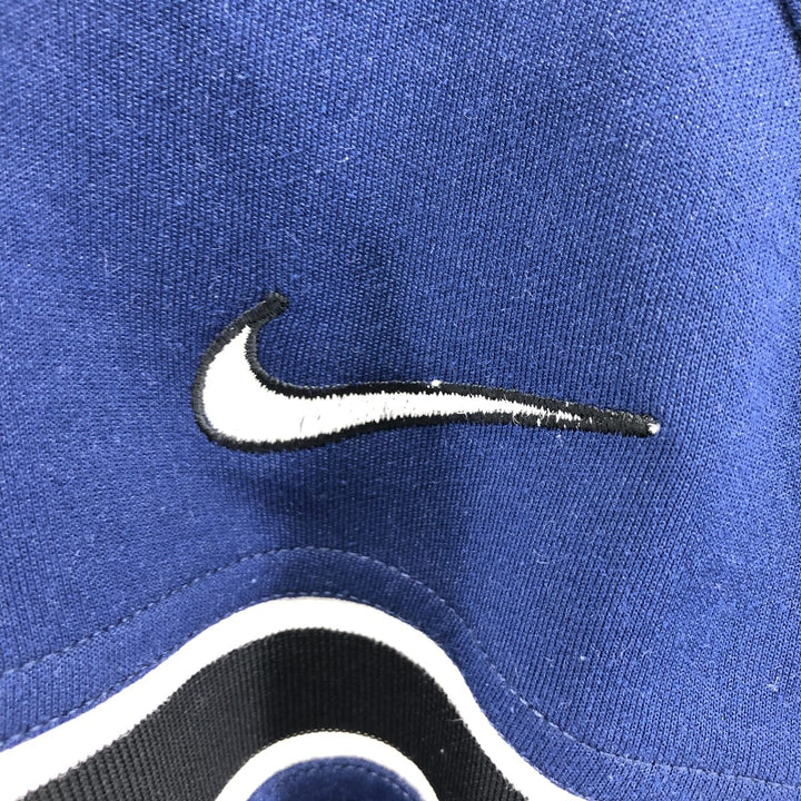 90'S Nike Jersey Track Jacket Men's L Size Vintage polyester navy blue type Vintage Second Hand
