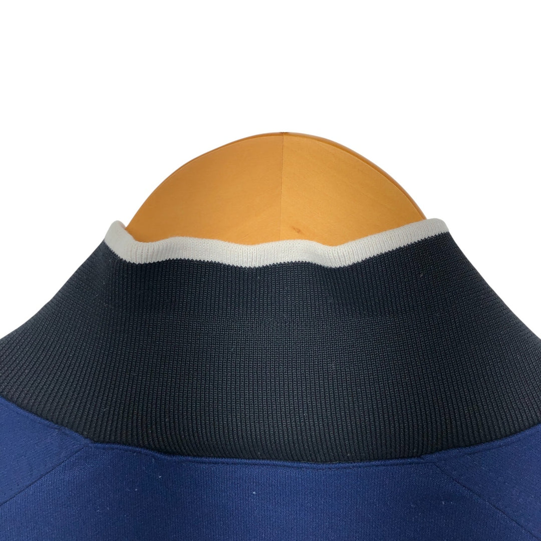 90'S Nike Jersey Track Jacket Men's L Size Vintage polyester navy blue type Vintage Second Hand