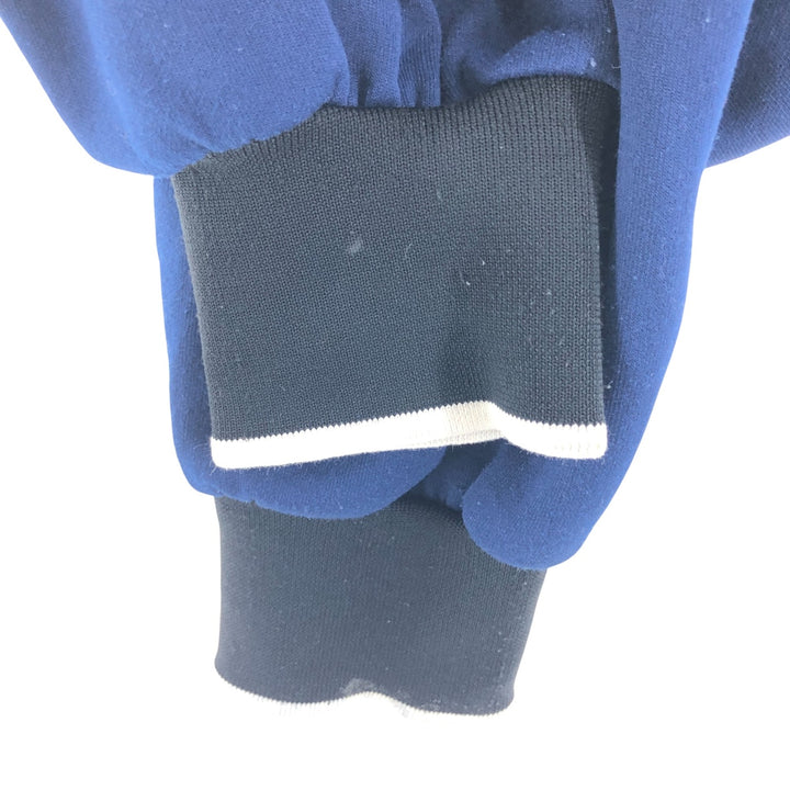 90'S Nike Jersey Track Jacket Men's L Size Vintage polyester navy blue type Vintage Second Hand