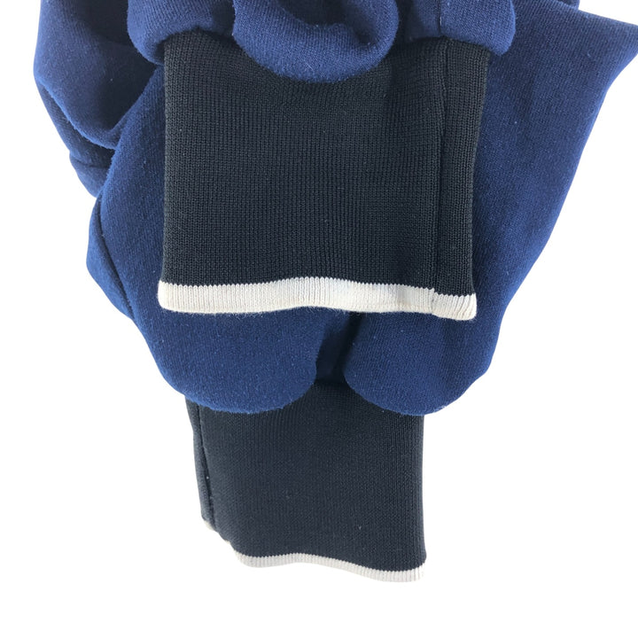 90'S Nike Jersey Track Jacket Men's L Size Vintage polyester navy blue type Vintage Second Hand