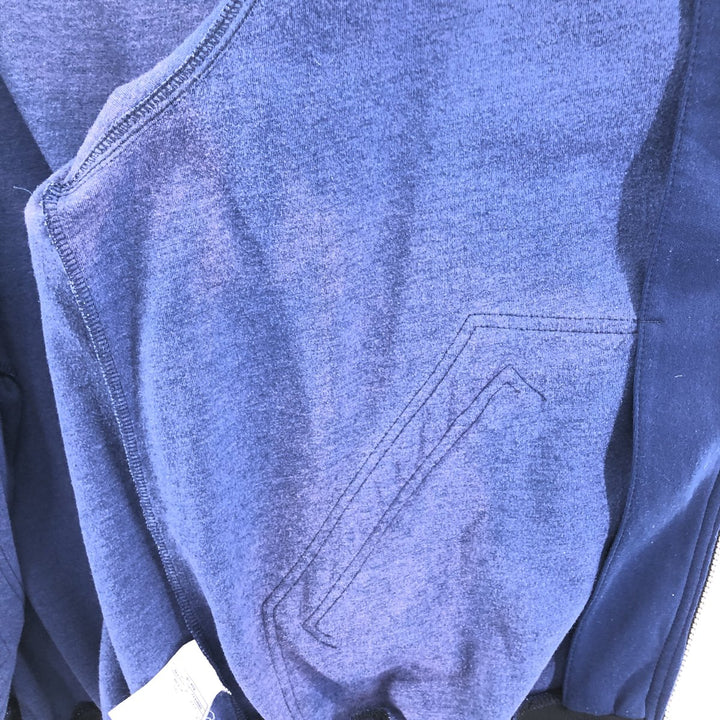 90'S Nike Jersey Track Jacket Men's L Size Vintage polyester navy blue type Vintage Second Hand