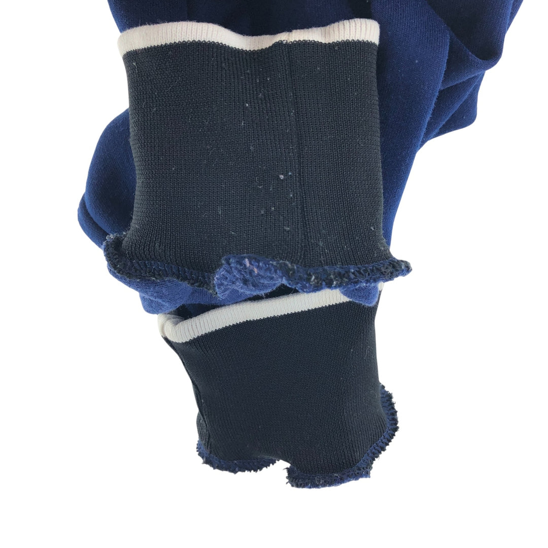 90'S Nike Jersey Track Jacket Men's L Size Vintage polyester navy blue type Vintage Second Hand