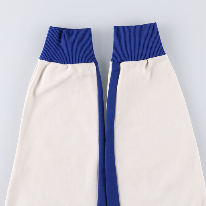 60s-70'S PUMA Eyes and Mouth Jersey Track Jacket Men's Size L Vintage SYNTHETIC pale white type Vintage Second Hand