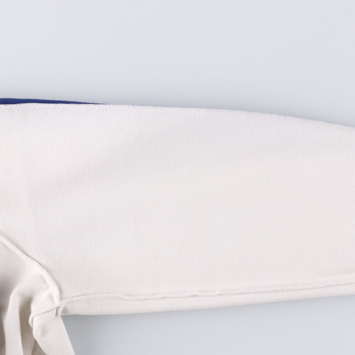 60s-70'S PUMA Eyes and Mouth Jersey Track Jacket Men's Size L Vintage SYNTHETIC pale white type Vintage Second Hand