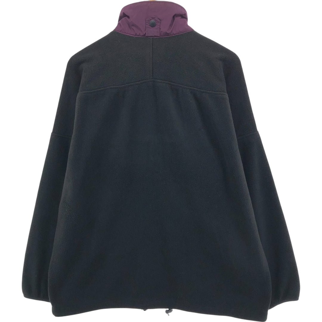 90'S Columbia White Tag Fleece Jacket Men's XL Vintage unclear black type Vintage Second Hand