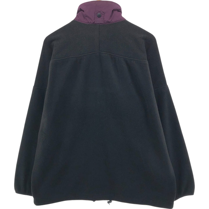 90'S Columbia White Tag Fleece Jacket Men's XL Vintage unclear black type Vintage Second Hand