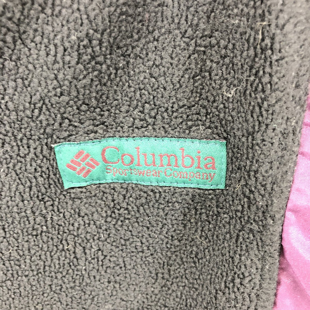 90'S Columbia White Tag Fleece Jacket Men's XL Vintage unclear black type Vintage Second Hand
