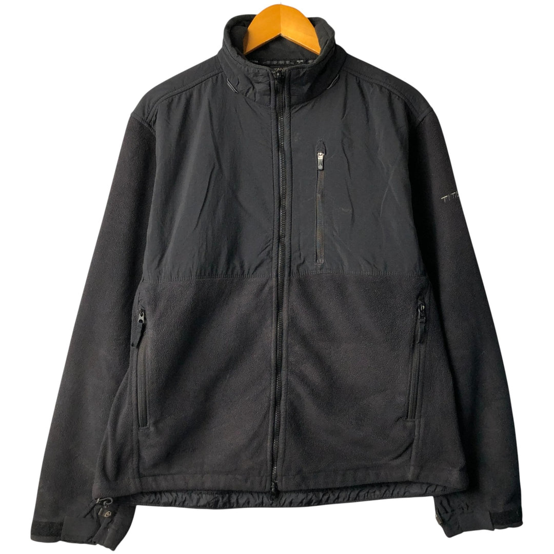 2000'S Columbia Titanium Fleece Jacket, Men's Size L polyester black type Vintage Second Hand