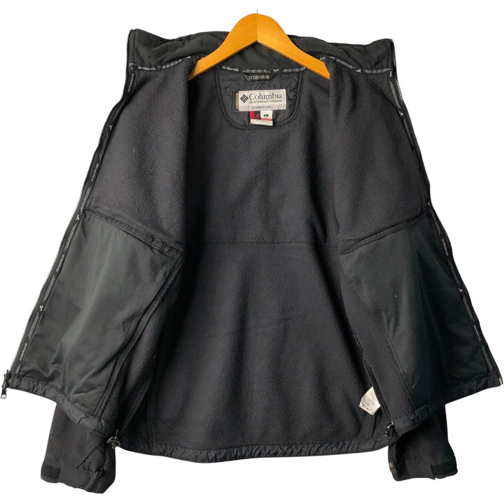 2000'S Columbia Titanium Fleece Jacket, Men's Size L polyester black type Vintage Second Hand