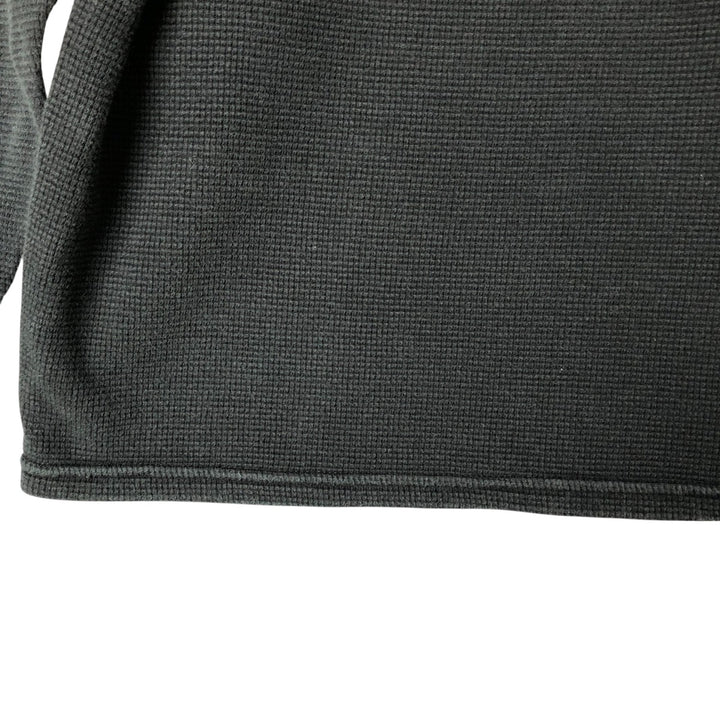 Ralph Lauren POLO RALPH LAUREN Thermal Long T-shirt Waffle Men's XL cotton black type Vintage Second Hand