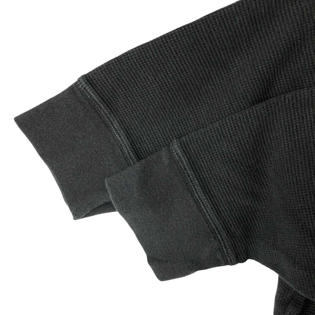 Ralph Lauren POLO RALPH LAUREN Thermal Long T-shirt Waffle Men's XL cotton black type Vintage Second Hand