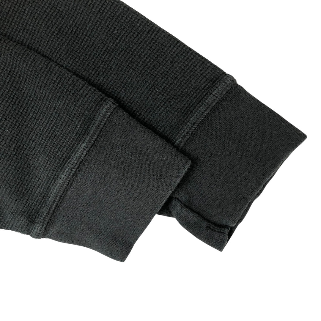 Ralph Lauren POLO RALPH LAUREN Thermal Long T-shirt Waffle Men's XL cotton black type Vintage Second Hand