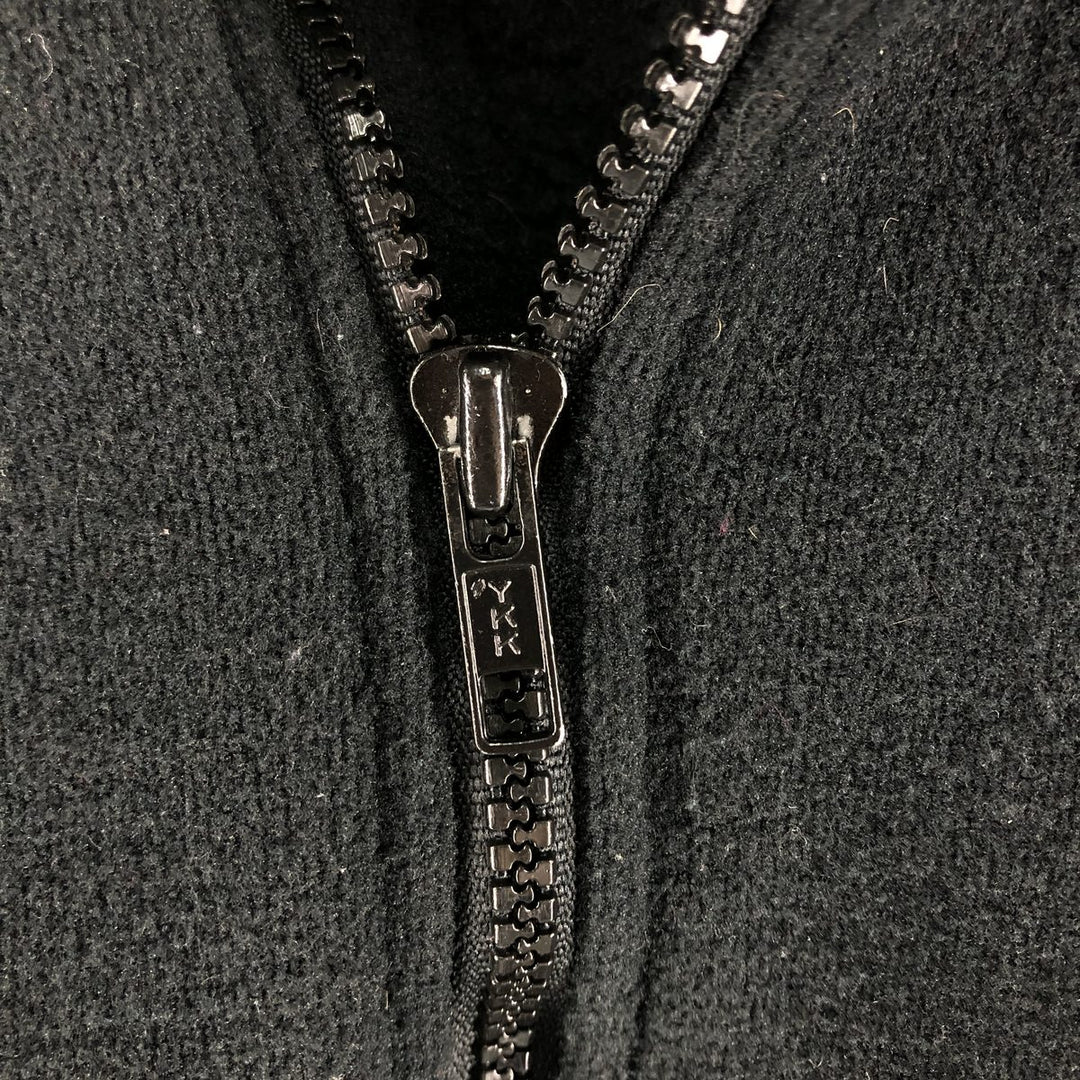 Vintage Helly Hansen fleece jacket, made in the USA, size M. polyester black type Vintage Second Hand