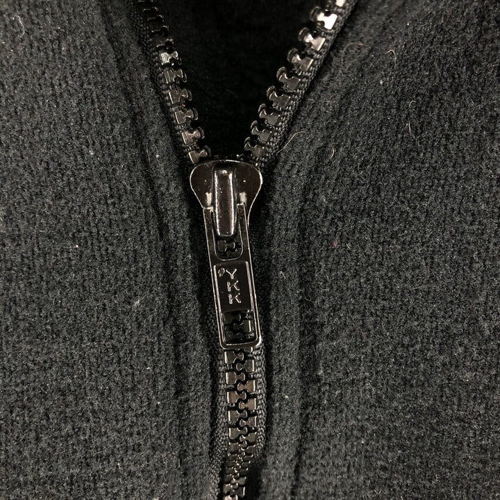 Vintage Helly Hansen fleece jacket, made in the USA, size M. polyester black type Vintage Second Hand