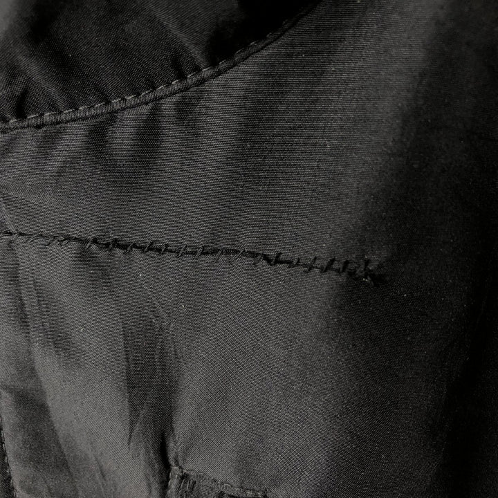 Ralph Lauren CHAPS fleece jacket, men's size L polyester black type Vintage Second Hand