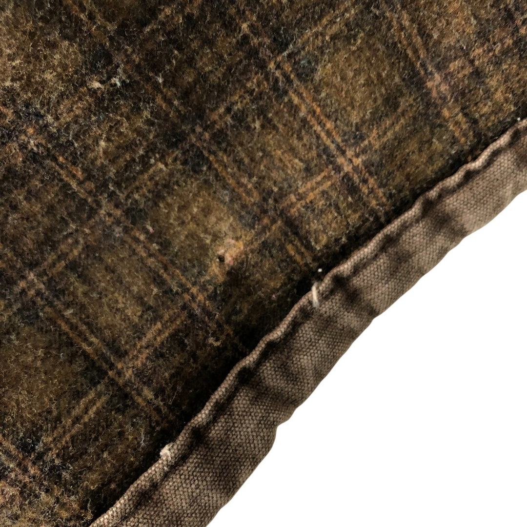 Oversized 2000'S Carhartt padded duck work jacket, men's size XXXL cotton brown type Vintage Second Hand