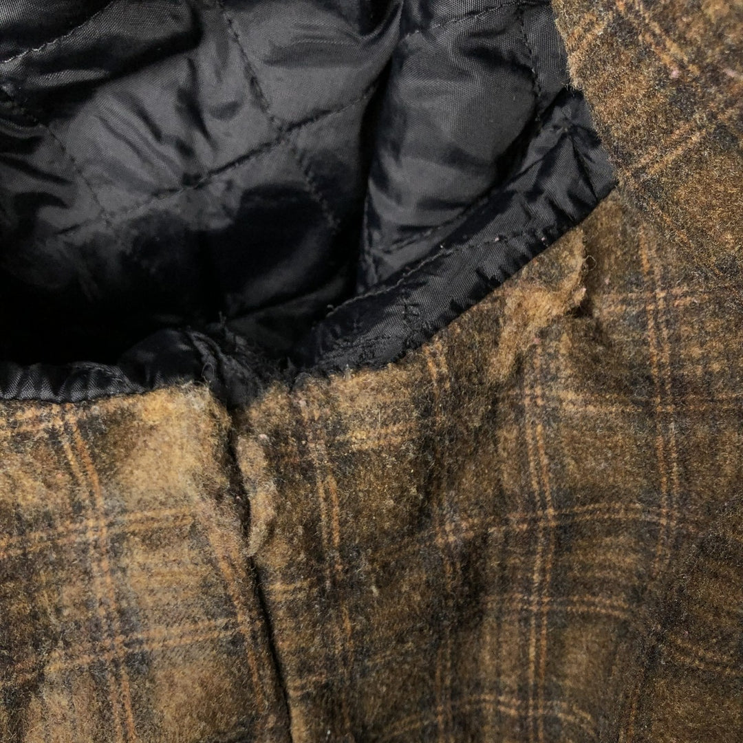 Oversized 2000'S Carhartt padded duck work jacket, men's size XXXL cotton brown type Vintage Second Hand