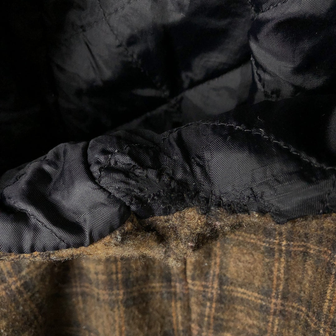 Oversized 2000'S Carhartt padded duck work jacket, men's size XXXL cotton brown type Vintage Second Hand