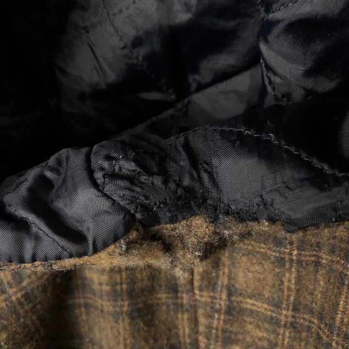 Oversized 2000'S Carhartt padded duck work jacket, men's size XXXL cotton brown type Vintage Second Hand