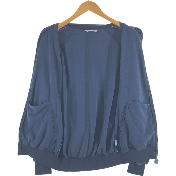 70s~80'S FILA Velour Jersey Track Jacket Men's M Size Vintage unknown navy blue type Vintage Second Hand