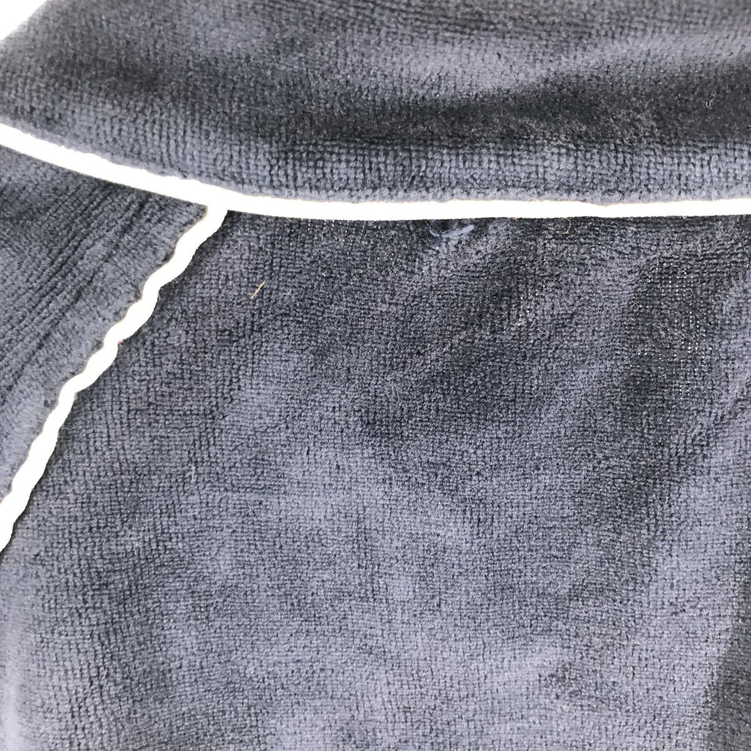 70s~80'S FILA Velour Jersey Track Jacket Men's M Size Vintage unknown navy blue type Vintage Second Hand