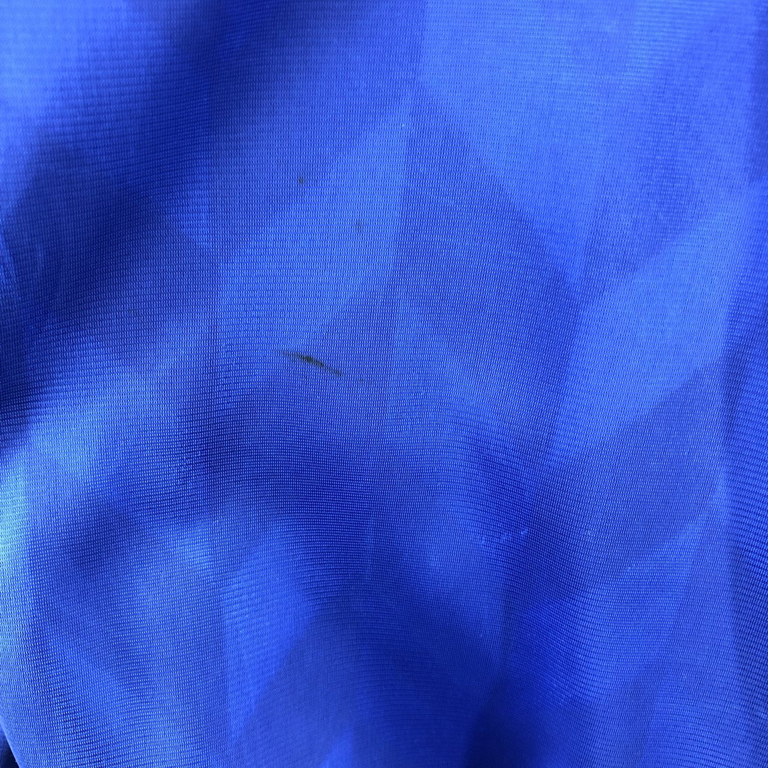 80'S UMBRO all-over print jersey track jacket, men's size L, vintage polyester blue type Vintage Second Hand