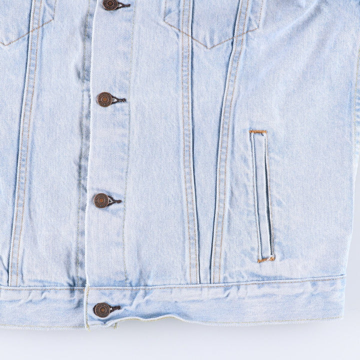Levi's denim vest, men's size L, vintage cotton Blue type light blue Vintage Second Hand