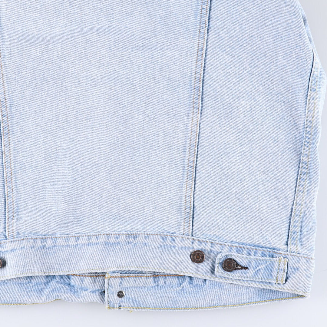Levi's denim vest, men's size L, vintage cotton Blue type light blue Vintage Second Hand