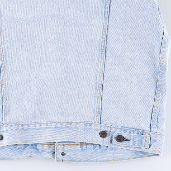 Levi's denim vest, men's size L, vintage cotton Blue type light blue Vintage Second Hand