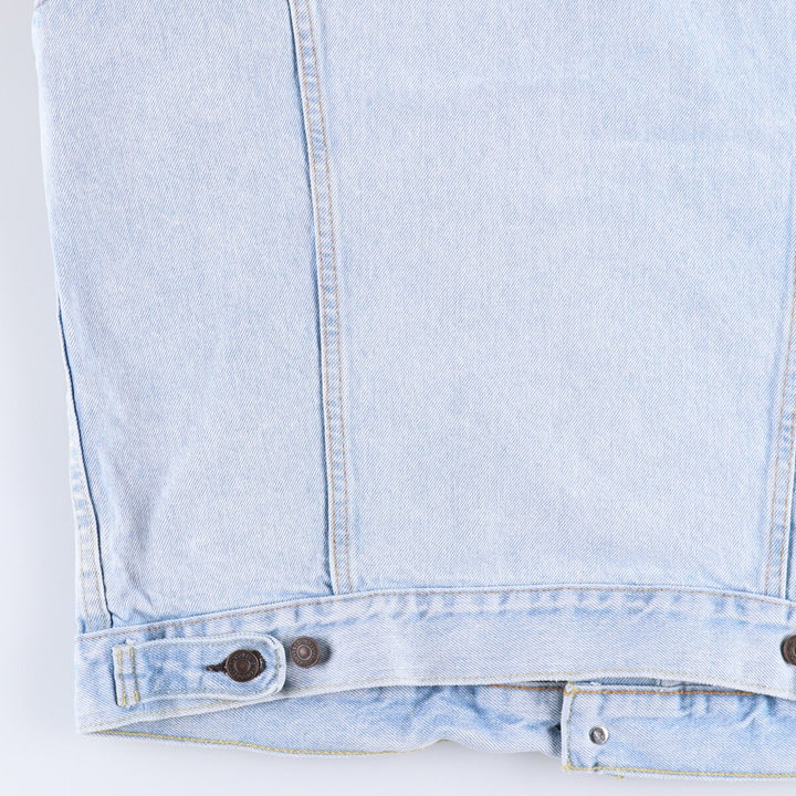 Levi's denim vest, men's size L, vintage cotton Blue type light blue Vintage Second Hand