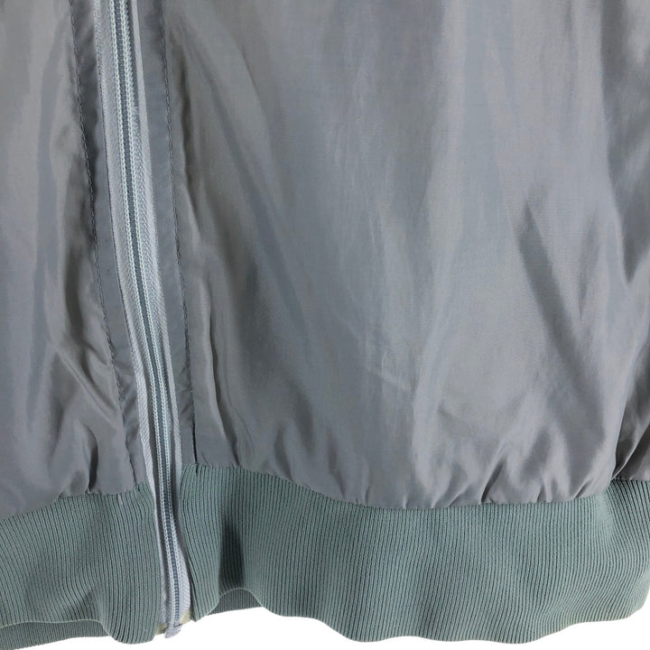 80'S Nike Navy Tag Nylon Vest Men's XL Size Vintage unclear gray type Vintage Second Hand