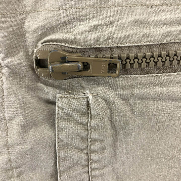 Banana Republic Safari Vest, Men's Size S, Vintage cotton Beige type Vintage Second Hand